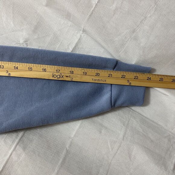 Sugar Kiss Women's Sherpa Lined Hoodie Zip Up Blue M - Picture 8 of 8